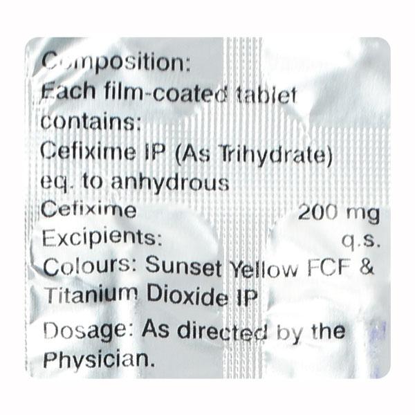 Omnicef O 200mg Tablet 10'S