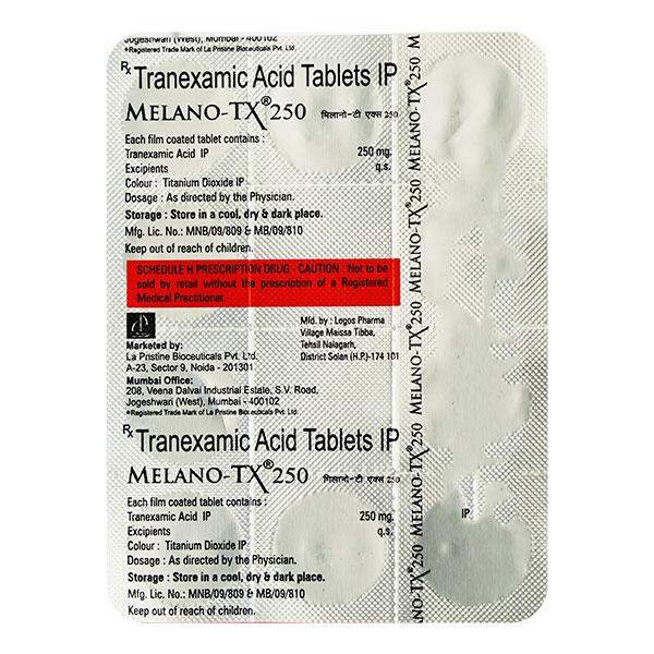 MELANO TX 250 Tablet 10's