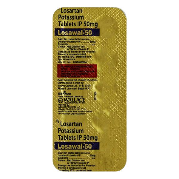 LOSAWAL 50 Tablet 10's