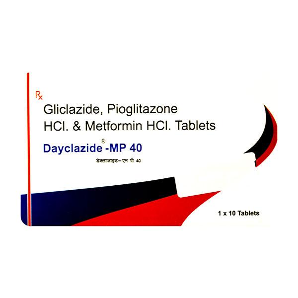 DAYCLAZIDE MP 40mg Tablet 10's
