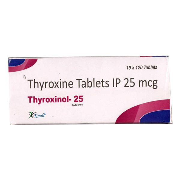 THYROXINOL 25 Tablet 120's