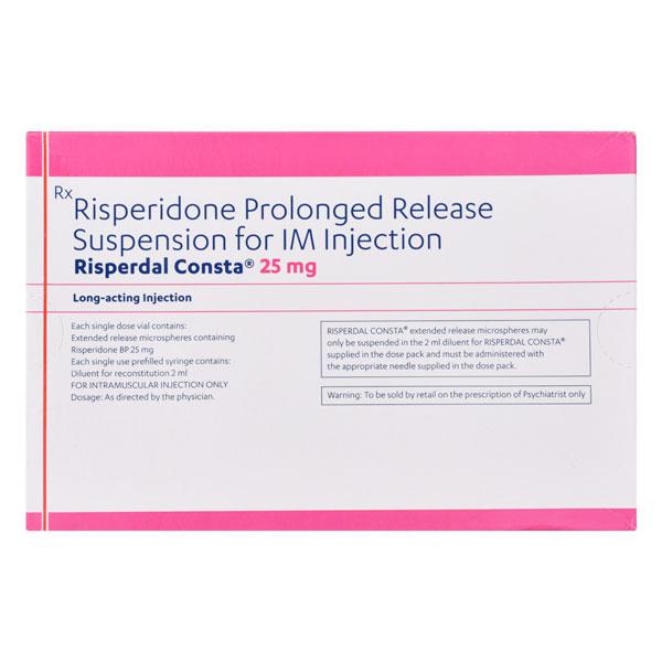 Risperdal Consta 25mg Injection(Pfs) 2ml