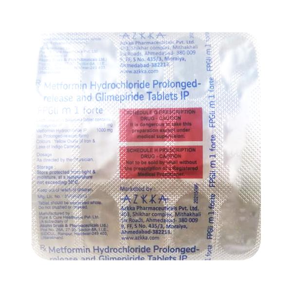 FPGLI M 1 FORTE Tablet 15's