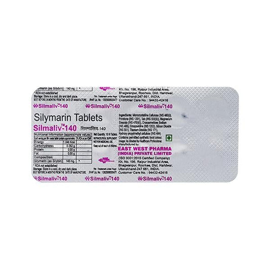 Silmaliv 140mg Tablet 10'S