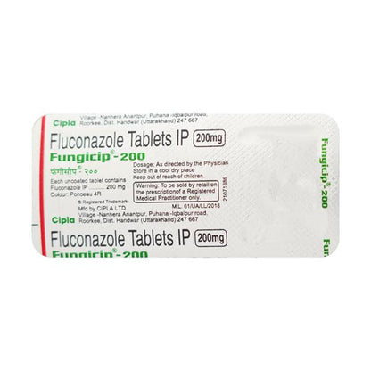 Fungicip 200mg Tablet 1'S
