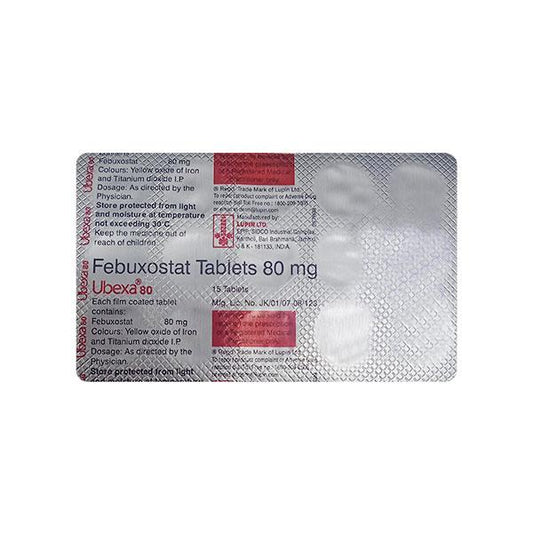 UBEXA 80 Tablet 15's