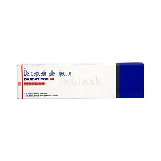 Darbatitor 40mcg Injection(Pfs) 1's