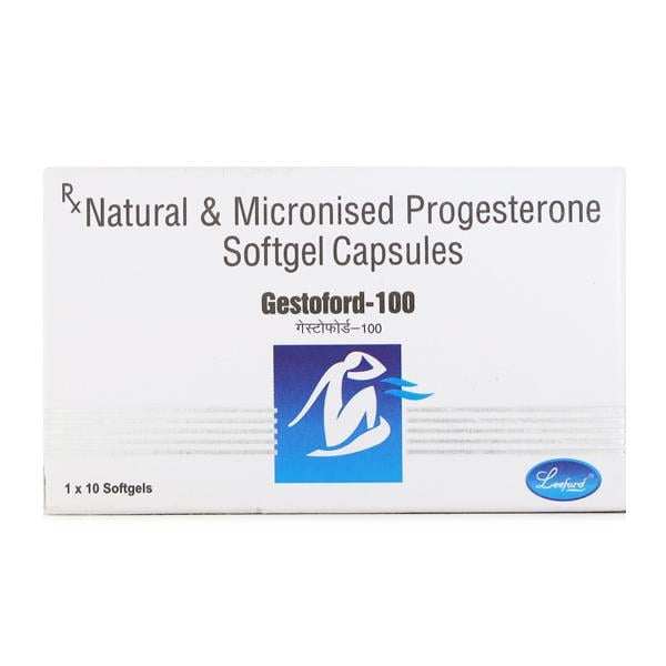 Gestoford 100mg Capsule 10'S
