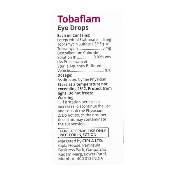 Tobaflam Eye Drops 5ml