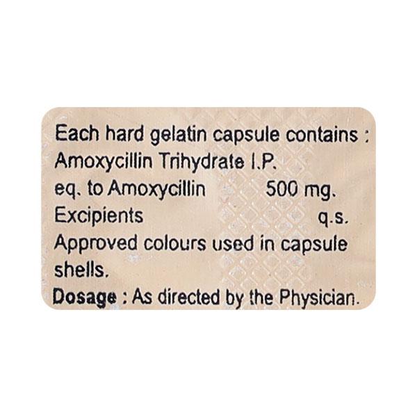 Elmox 500mg Capsule 10'S