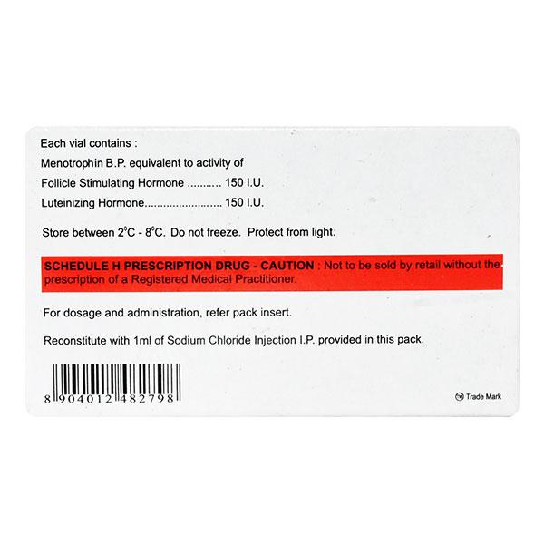 Diva Hmg 150IU Injection 1's