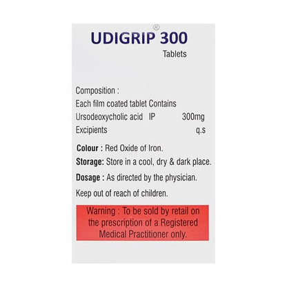 UDIGRIP 300 Tablet 10's