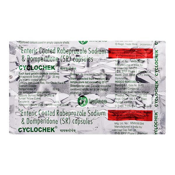 Cyclochek Capsule 10'S