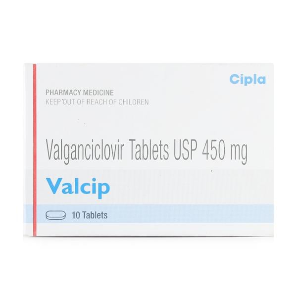 Valcip 450mg Tablet 10'S