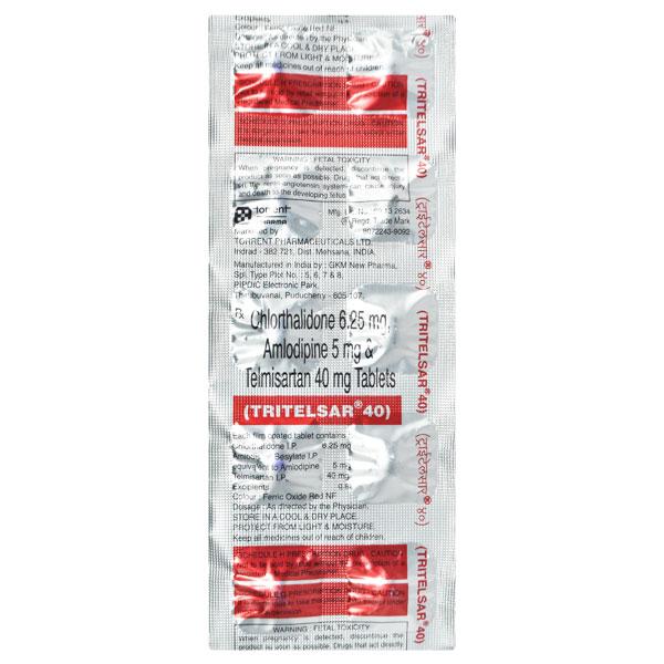 Tritelsar 40mg Tablet 10'S