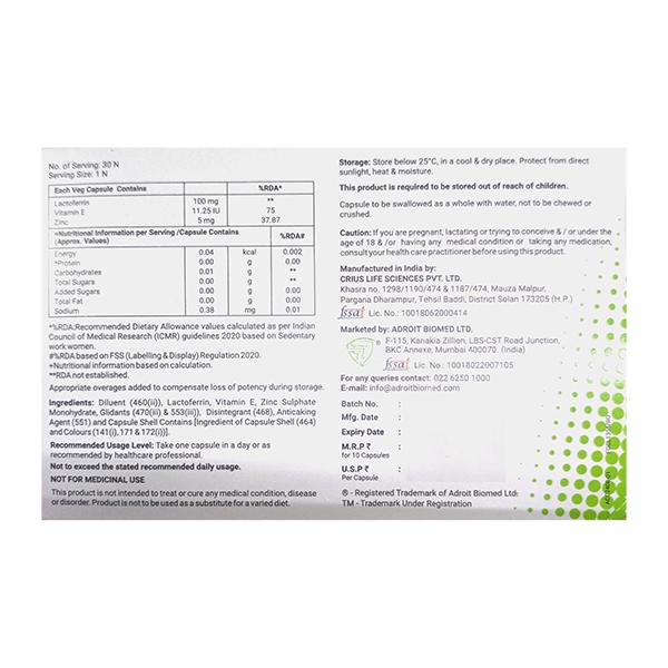 ACCURA 100 Capsule 10's