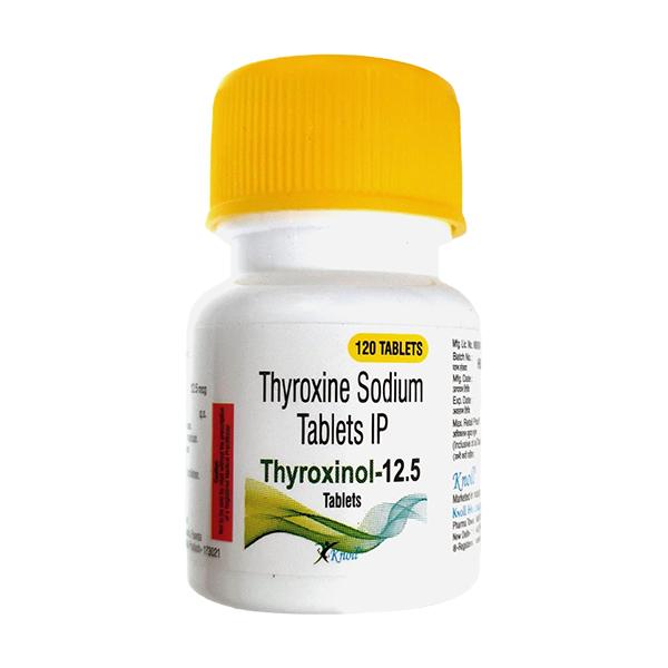THYROXINOL 12.5 Tablet 120's