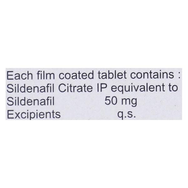 Penegra 50mg Tablet 4'S