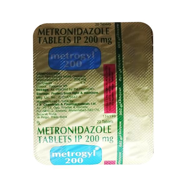 METROGYL 200 Tablet 20's