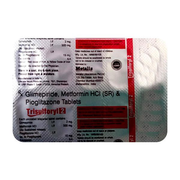 TRISULFORYL 2 Tablet 10's