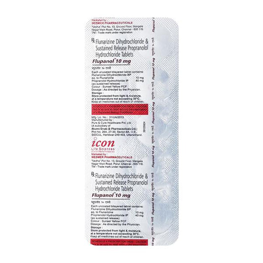 Flupanol 10mg Tablet 10'S