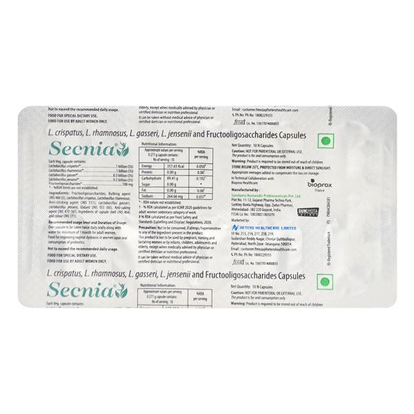 SECNIA Capsule 10's