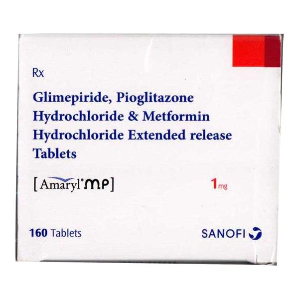 AMARYL MP 1mg Tablet 20's