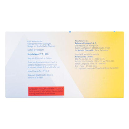 SANDIMMUN NEORAL Oral Solution 50ml