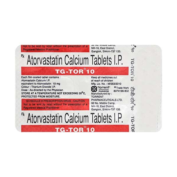 TG TOR 10mg Tablet 15's