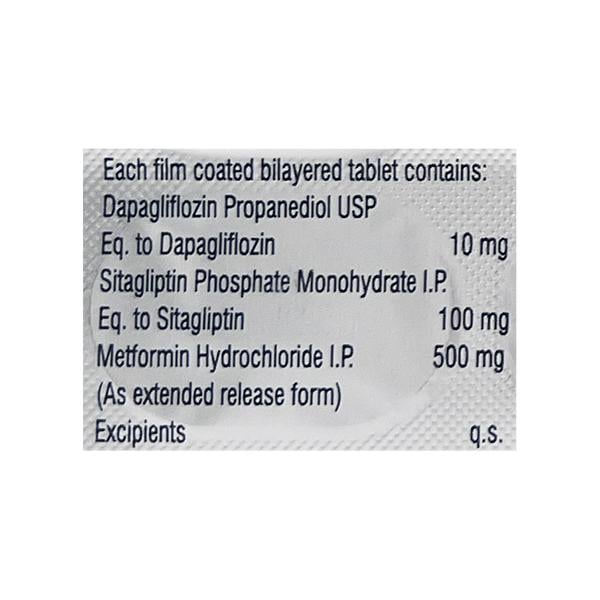 DAPANOVA SM 500 Tablet 15's