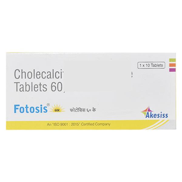 FOTOSIS 60K Chewable Tablet 10's