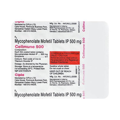 Cellmune 500mg Tablet 10'S