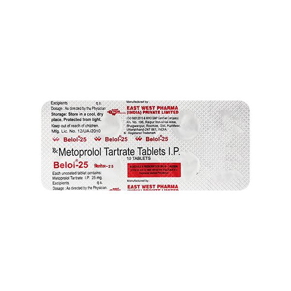BELOL 25mg Tablet 10's