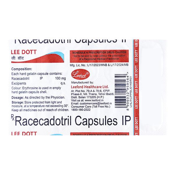 Leedott 100mg Capsule 10'S