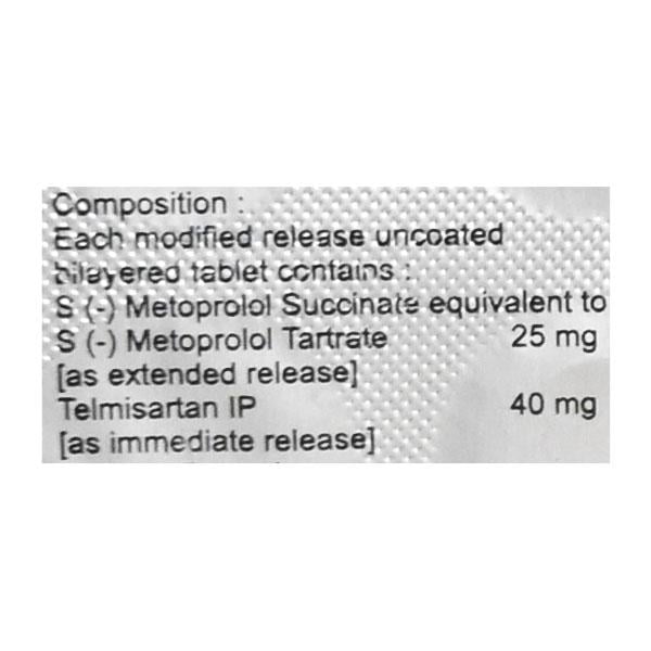 Metpure Tel 40mg Tablet 10'S