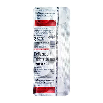 DEFLAVAC 30 Tablet 10's