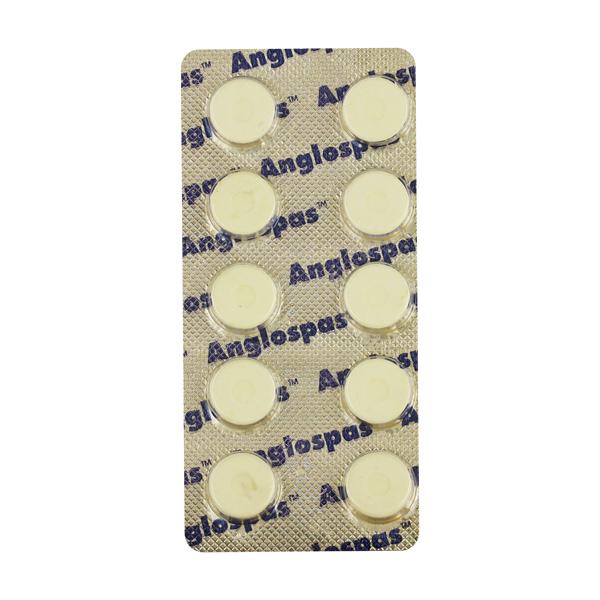 Anglospas 10/250mg Tablet 10'S