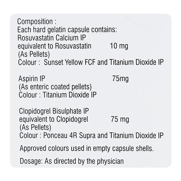 Rozustat Gold 10mg Capsule 10'S