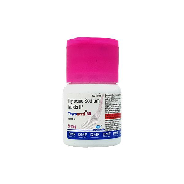 Thyroneed 50 Tablet 120's