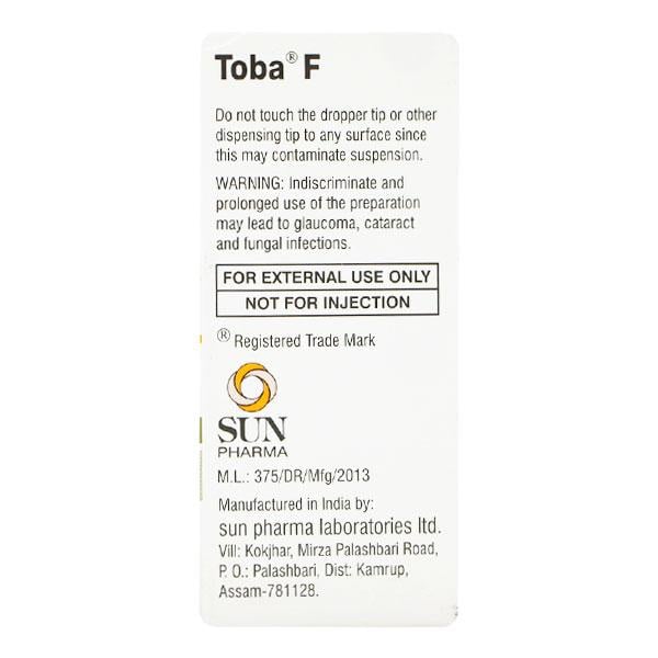 Toba F Eye Drops 5ml