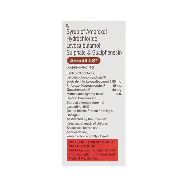 Aerodil LS Expectorant 100ml