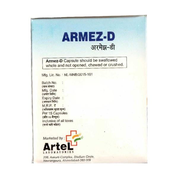 ARMEZ D Capsule 15's