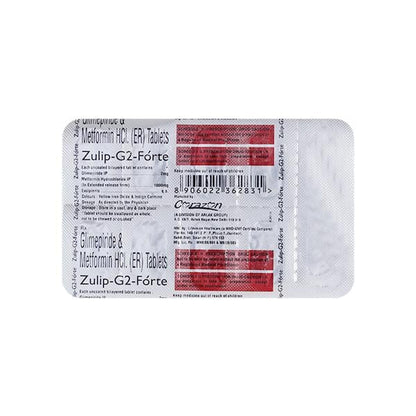 ZULIP G2 FORTE Tablet 10's