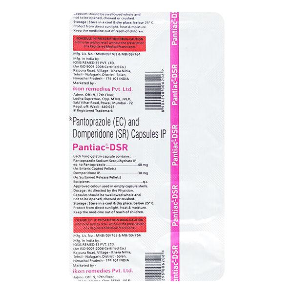 PANTIAC DSR Tablet 10's