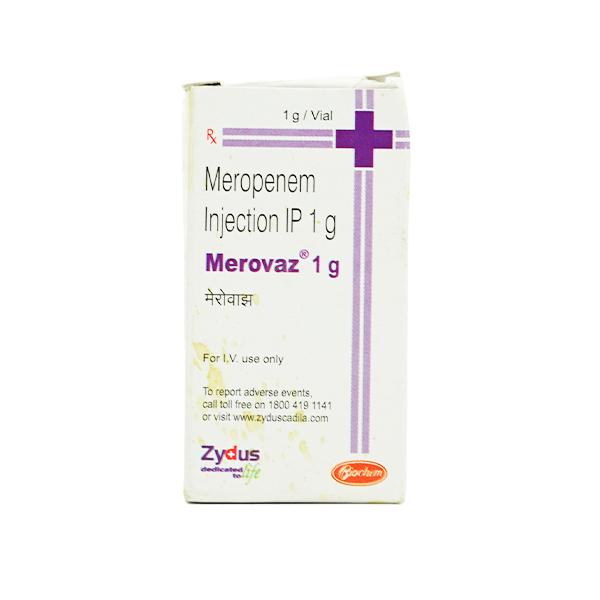 MEROVAZ 1gm Injection 1's