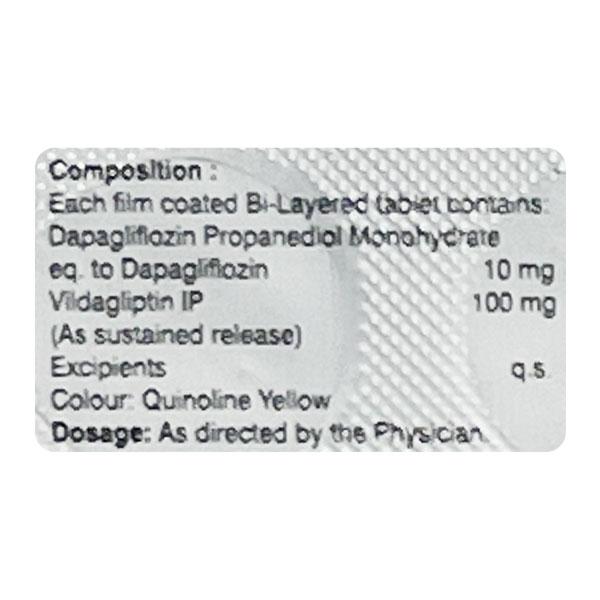 DAPABLIS V 10/100 Tablet 10's
