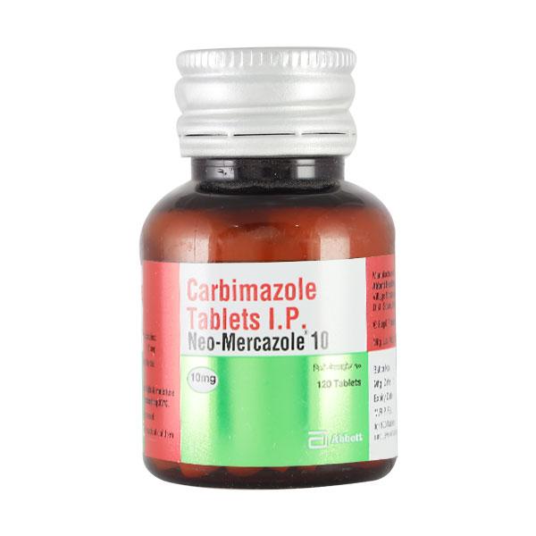 NEO MERCAZOLE 10mg Tablet 120's