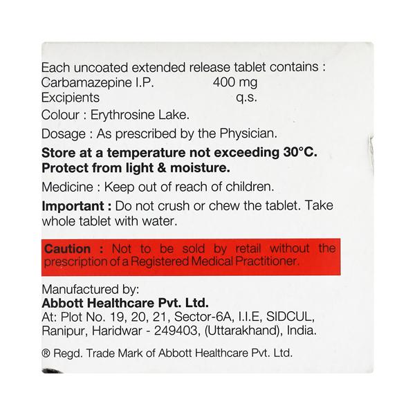 Mazetol SR 400mg Tablet 15'S