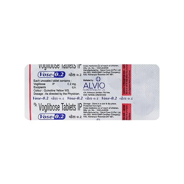 Vose 0.2mg Tablet 10'S