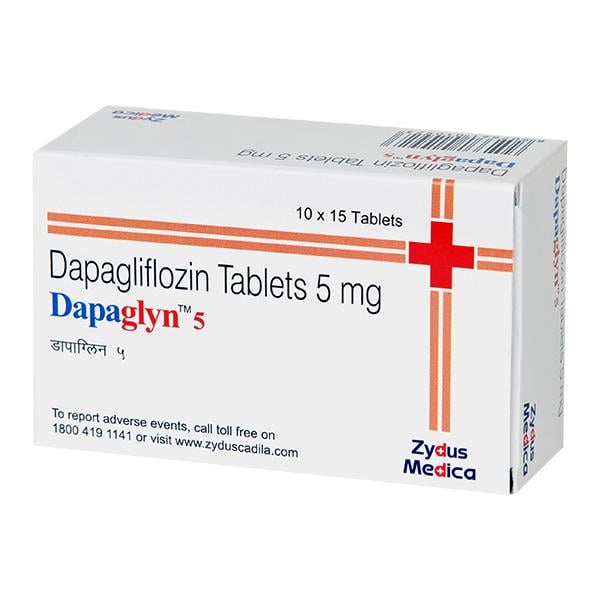 DAPAGLYN 5 Tablet 15's